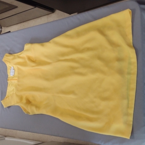 Caren Desiree Company Women's Canary Yellow Dress* Size 6* Excellent Used Cond* - Picture 2 of 6